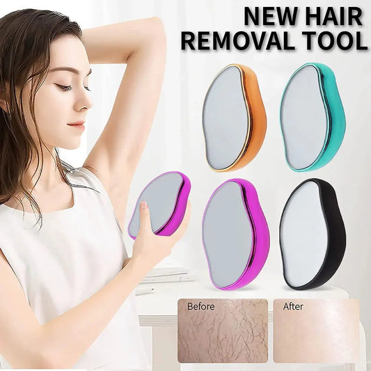 Magic Crystal Hair Eraser: Painless Exfoliation & Reusable Hair Remover for Women’s Arms, Legs, and Back ShowCaseHere