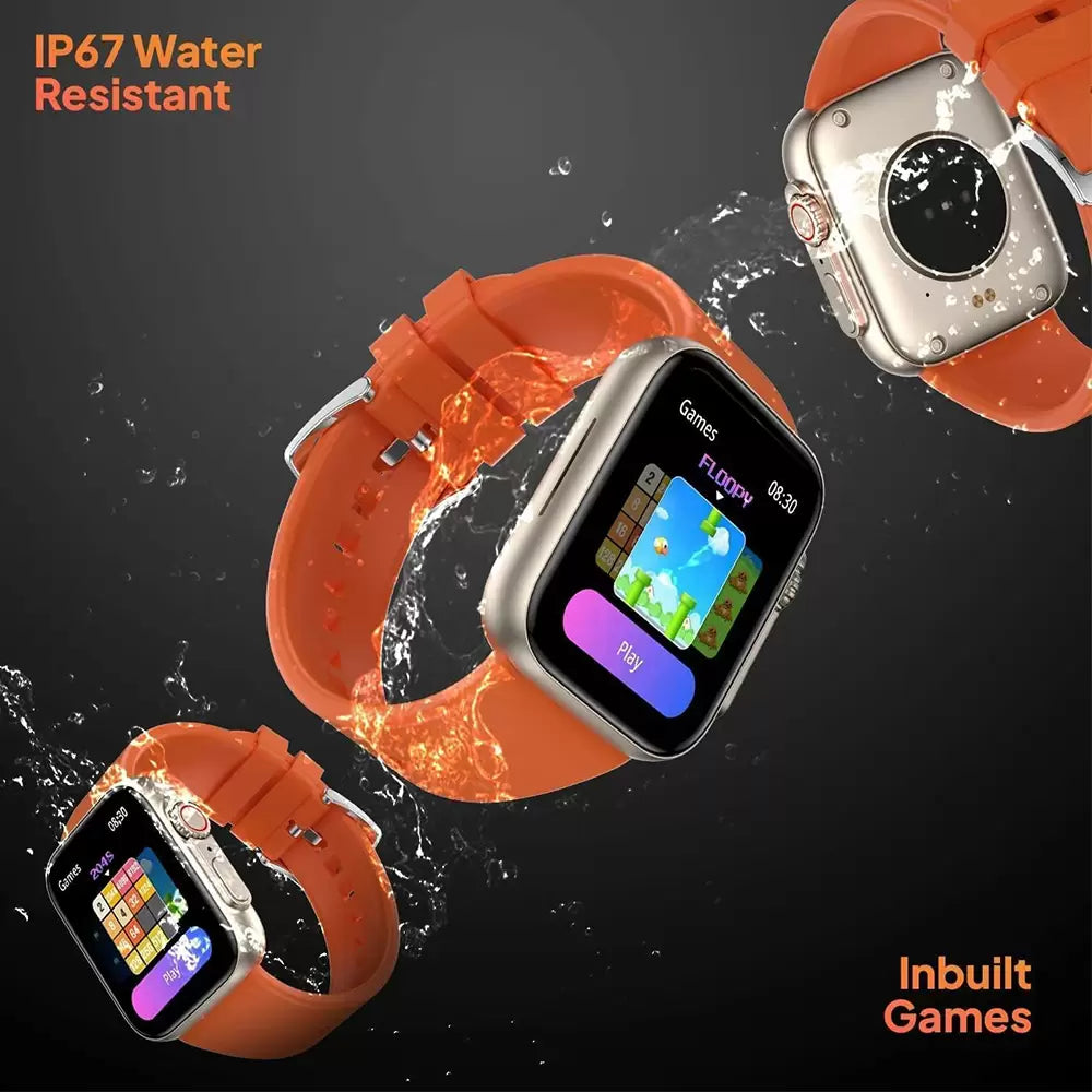 "T900 Ultra 2 Smart Watch – Series 9, 2.3'' AMOLED Screen, NFC, Compass, Waterproof Design ShowCaseHere